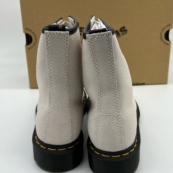 Dr. Martens Women's 1460 Bejeweled Lace-Up Boots - White NWB - Picture 3 of 10